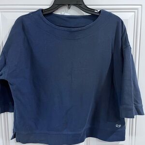Vineyard Vines Navy Blue Crewneck T-Shirt